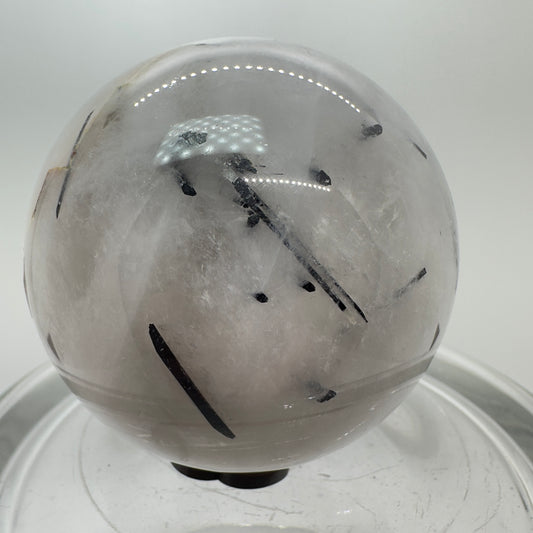 68mm Tourmaline in Quartz Sphere
