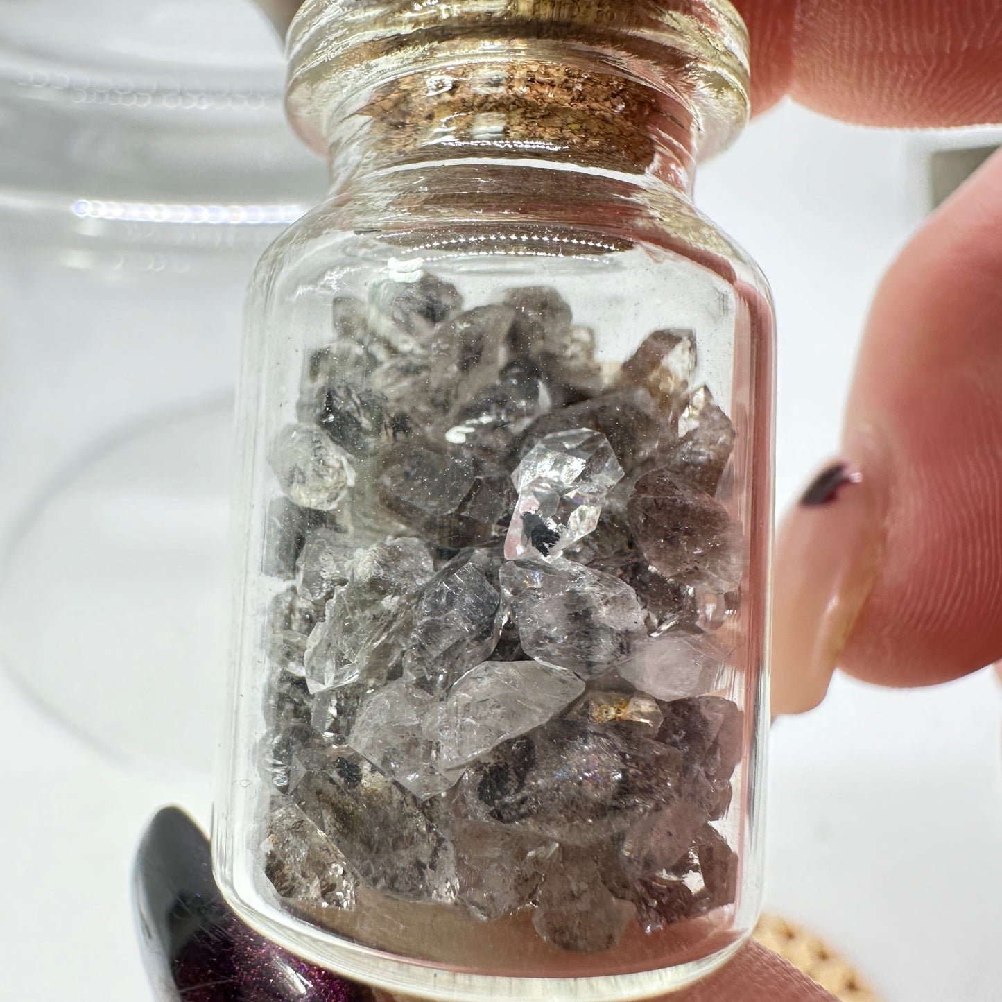 Herkimer Diamond Bottles - Katie's Mystic Crystals