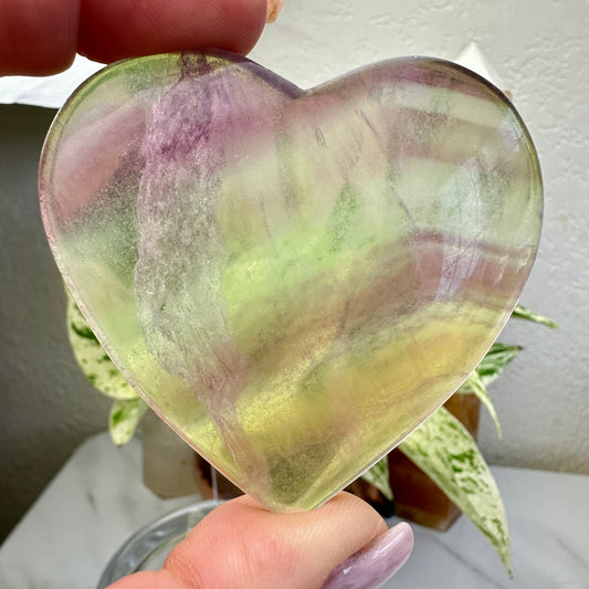 Candy Fluorite Heart