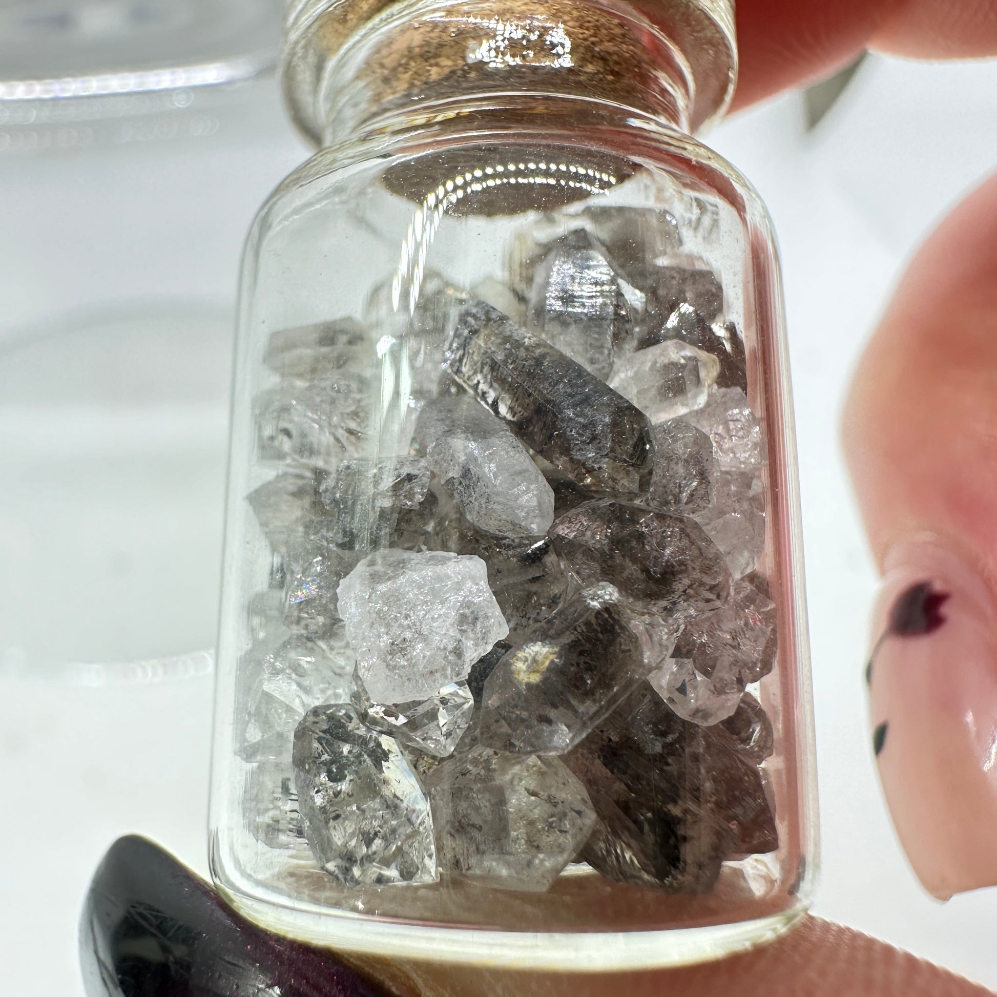 Herkimer Diamond Bottles - Katie's Mystic Crystals