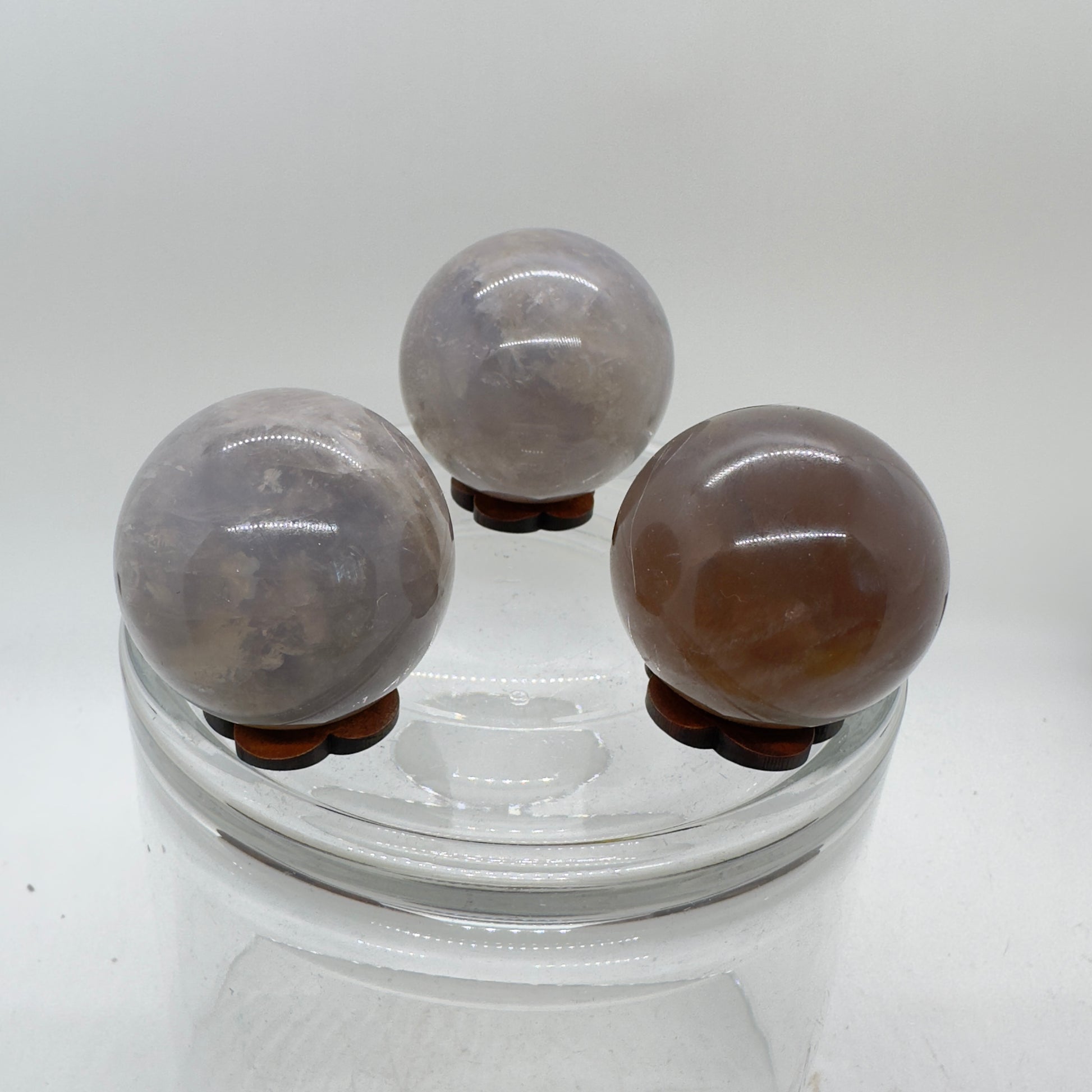 Blue Rose Quartz Sphere - Katie's Mystic Crystals