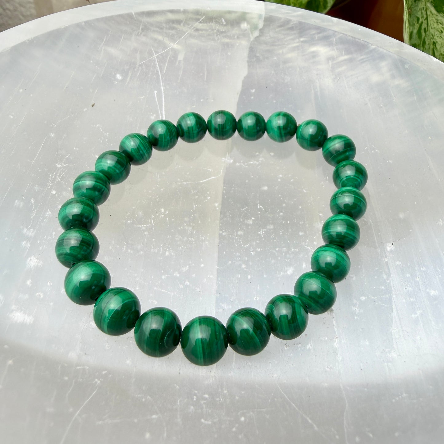 7–8mm Crystal Bead Bracelets – Genuine Gemstones