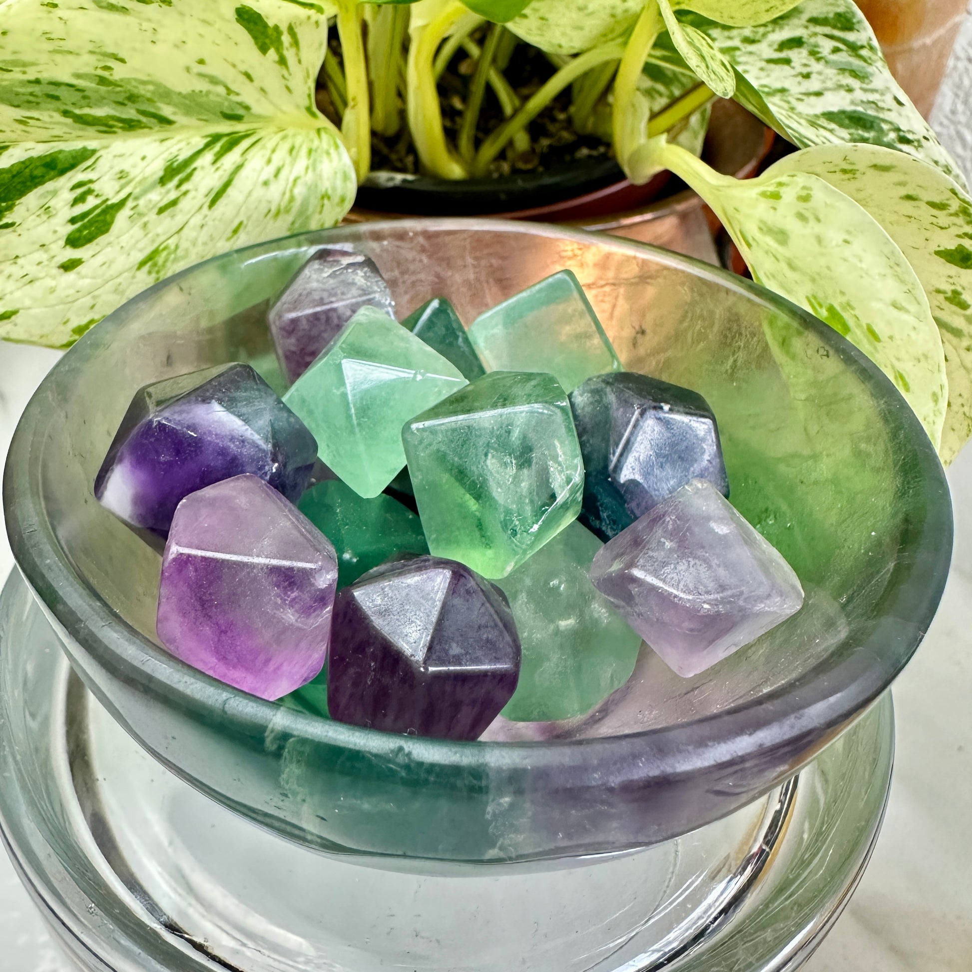 Imperfect Mini Fluorite Free forms - Intuitive Pick - Katie's Mystic Crystals