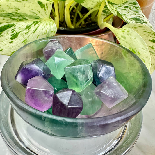 Imperfect Mini Fluorite Free forms - Intuitive Pick - Katie's Mystic Crystals
