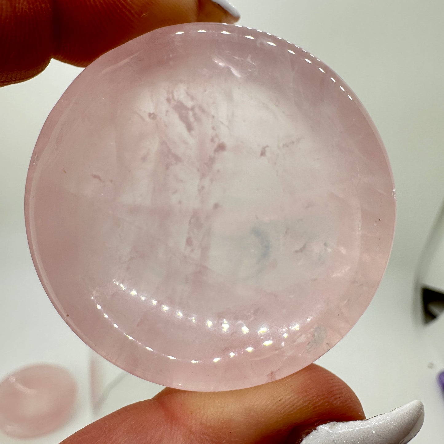 Small Rose Quartz Bowl - Katie's Mystic Crystals