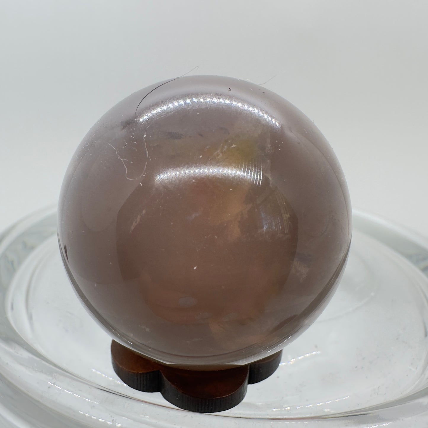 Blue Rose Quartz Sphere - Katie's Mystic Crystals