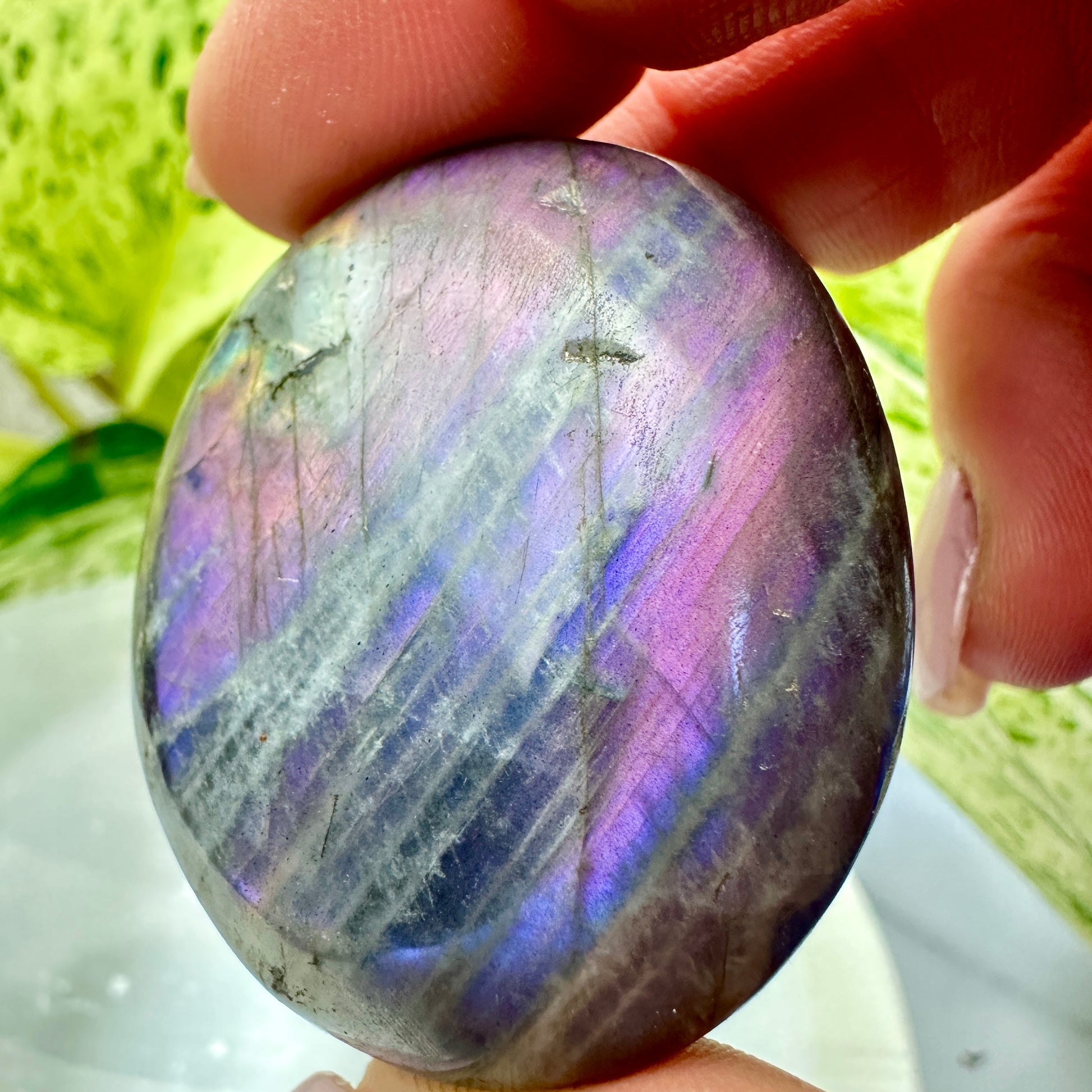 Labradorite Palm Stones - Katie's Mystic Crystals