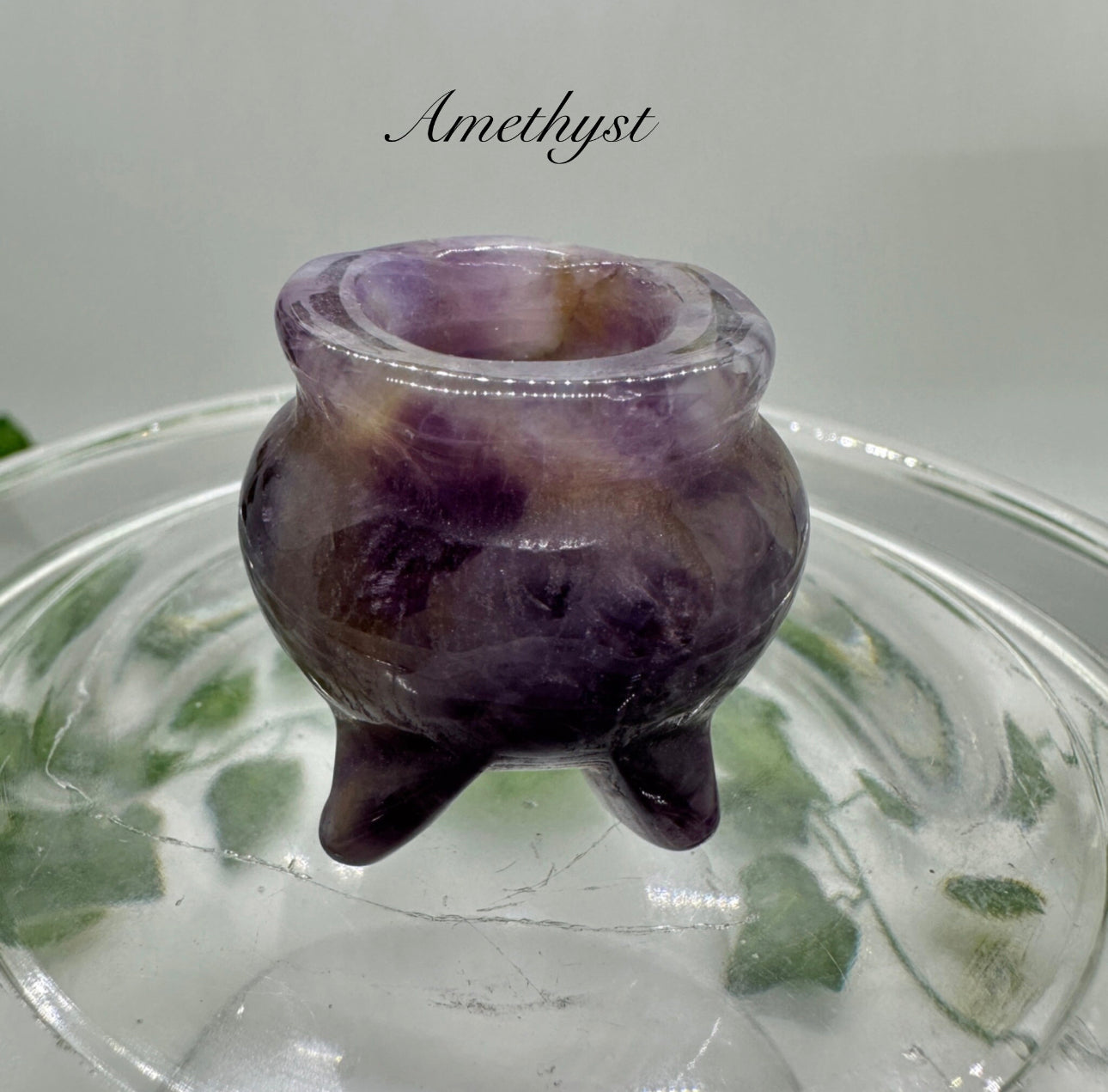 Mini Crystal Cauldrons “1 - Katie's Mystic Crystals