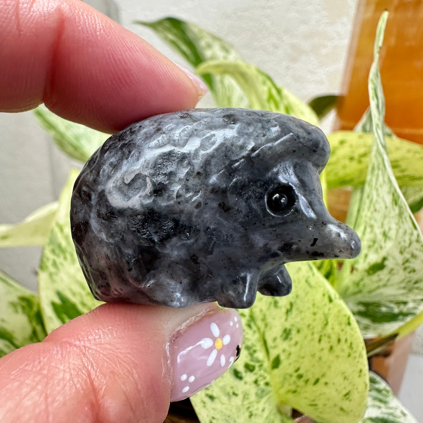 Crystal Hedgehogs - 1.6 inch L