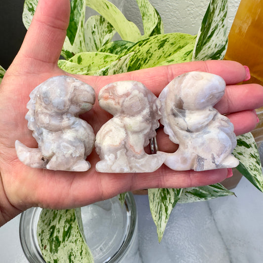 Flower Agate Dino