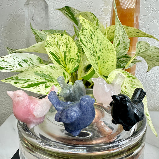 Crystal Birds - 1.5 inch
