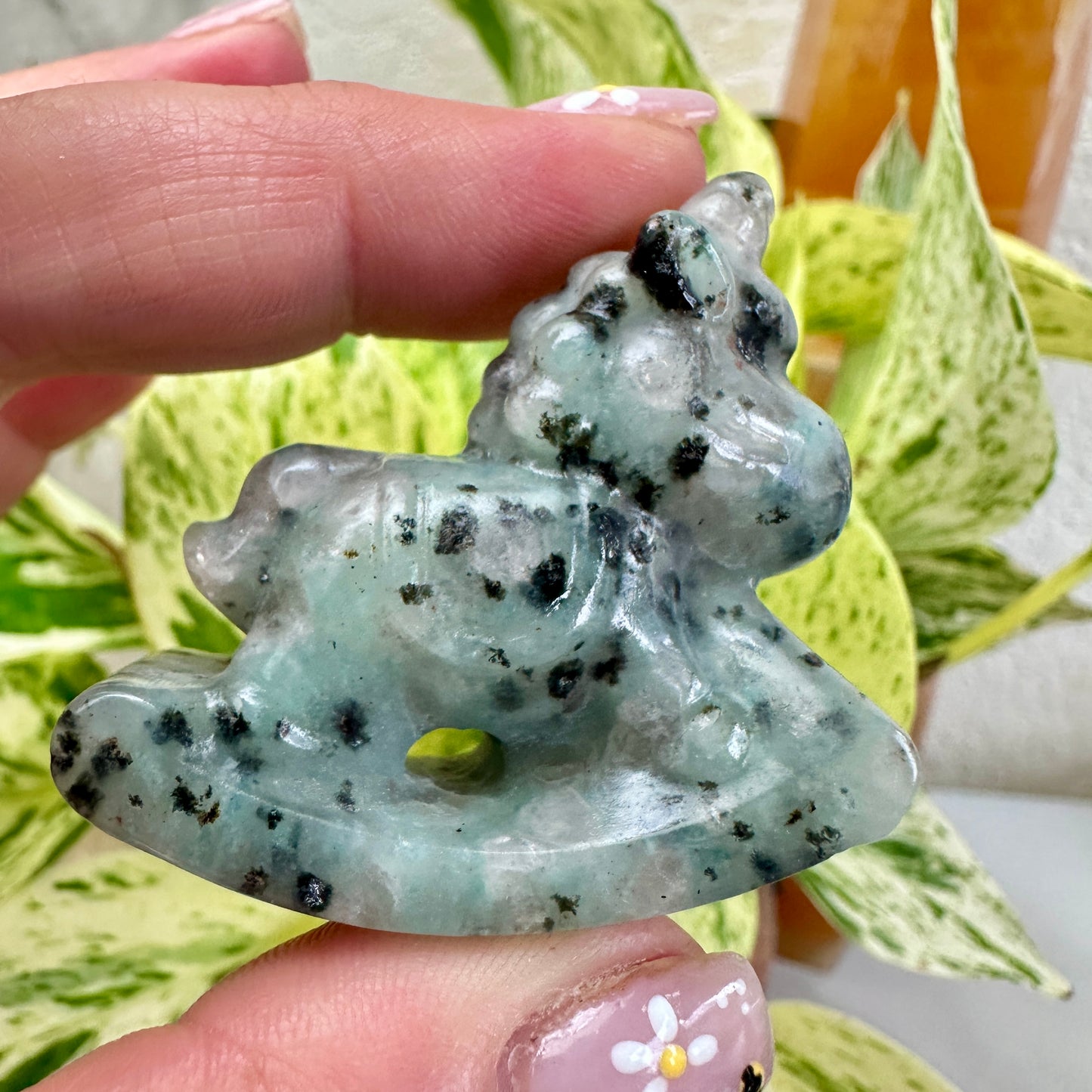 Mini Crystal Unicorn Rocker - 1.6 inch - Katie's Mystic Crystals