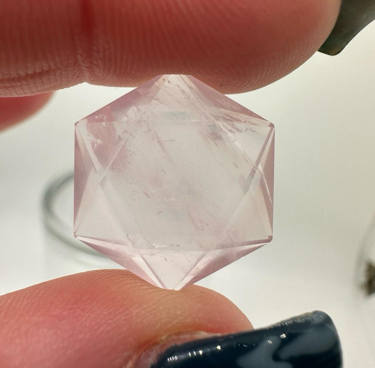 Crystal Hexagons .72in