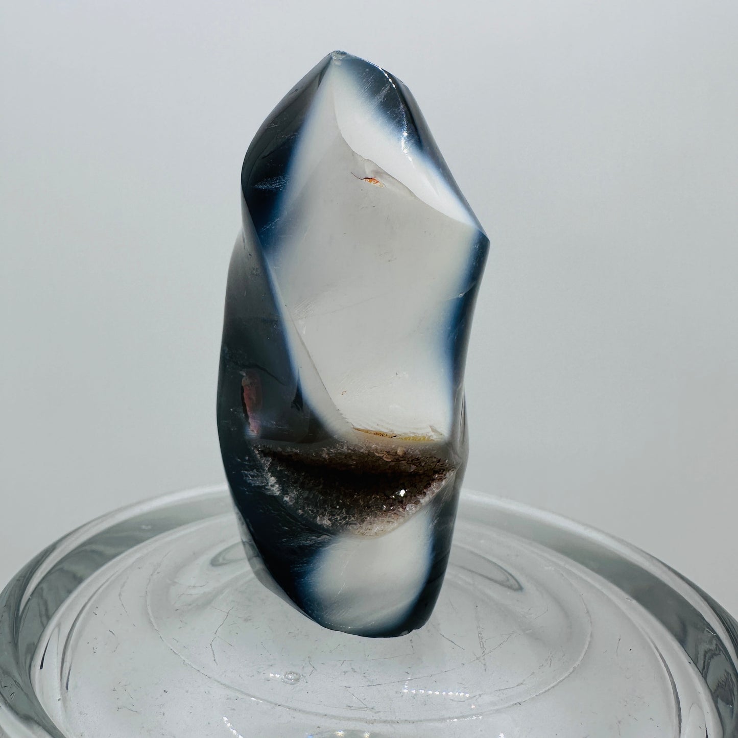 Orca Agate Flames