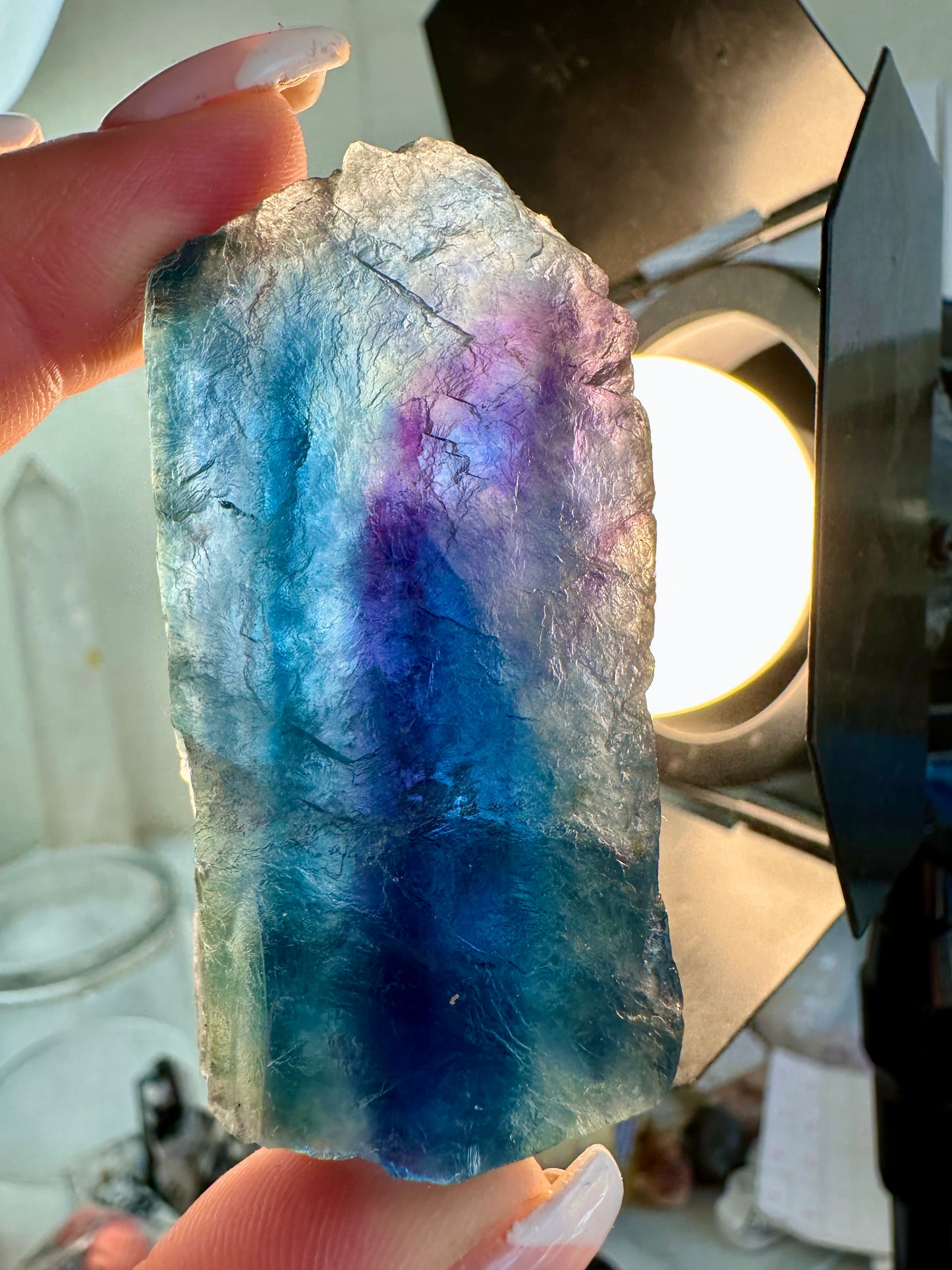 Raw Blue Fluorite Chunks — Small, Medium & Large Sizes
Clarity | Spiritual Flow | Emotional Balance