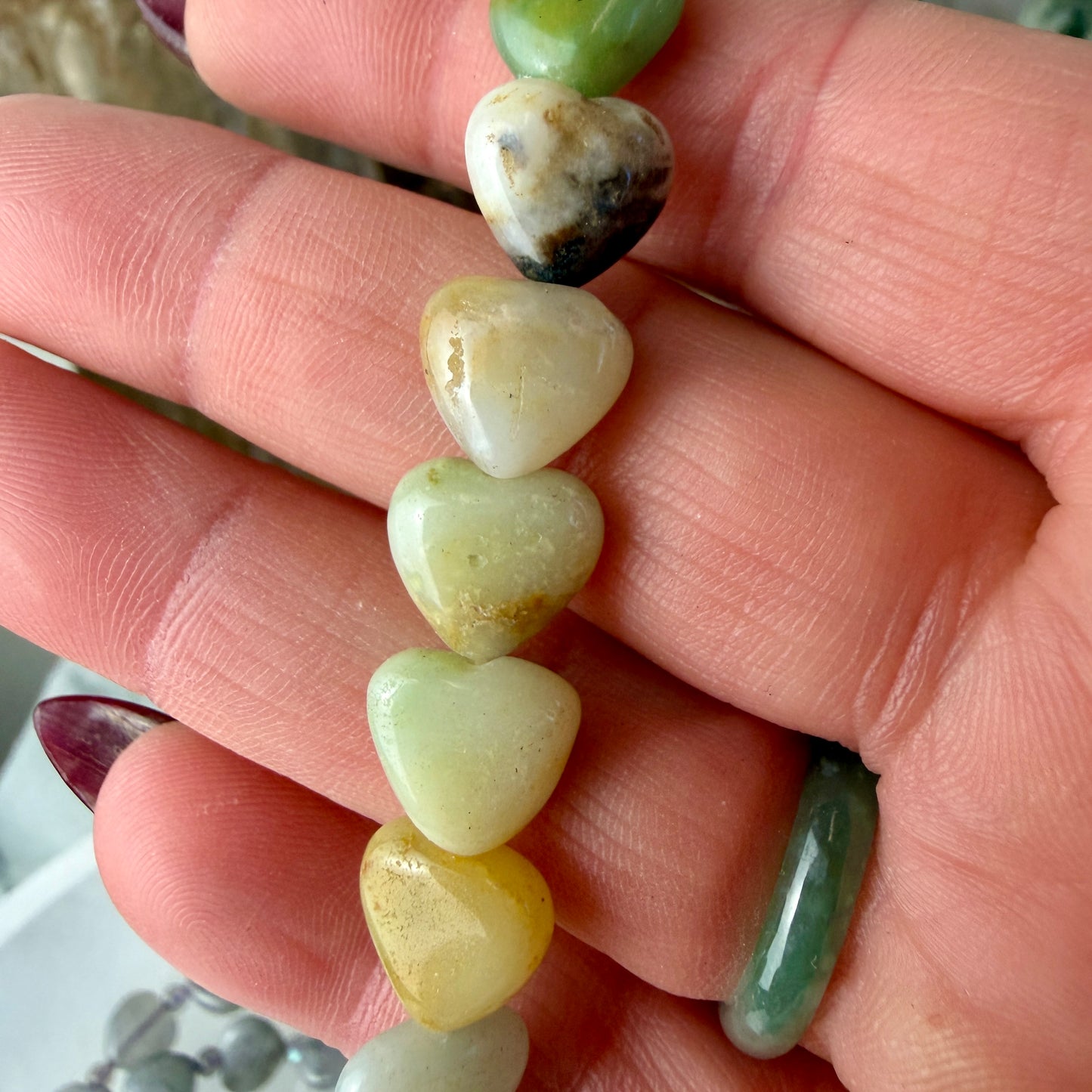 Crystal Heart Bracelets