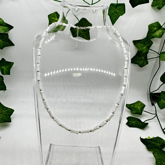 Sea Shell Bone Shape Necklace - Katie's Mystic Crystals