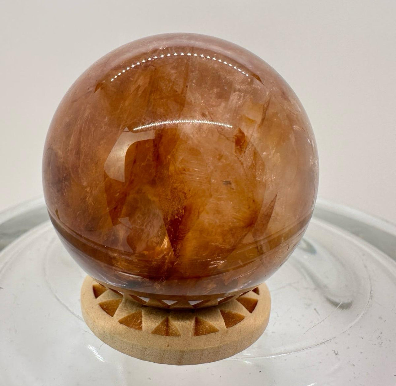 Golden Healer Fire Quartz Spheres