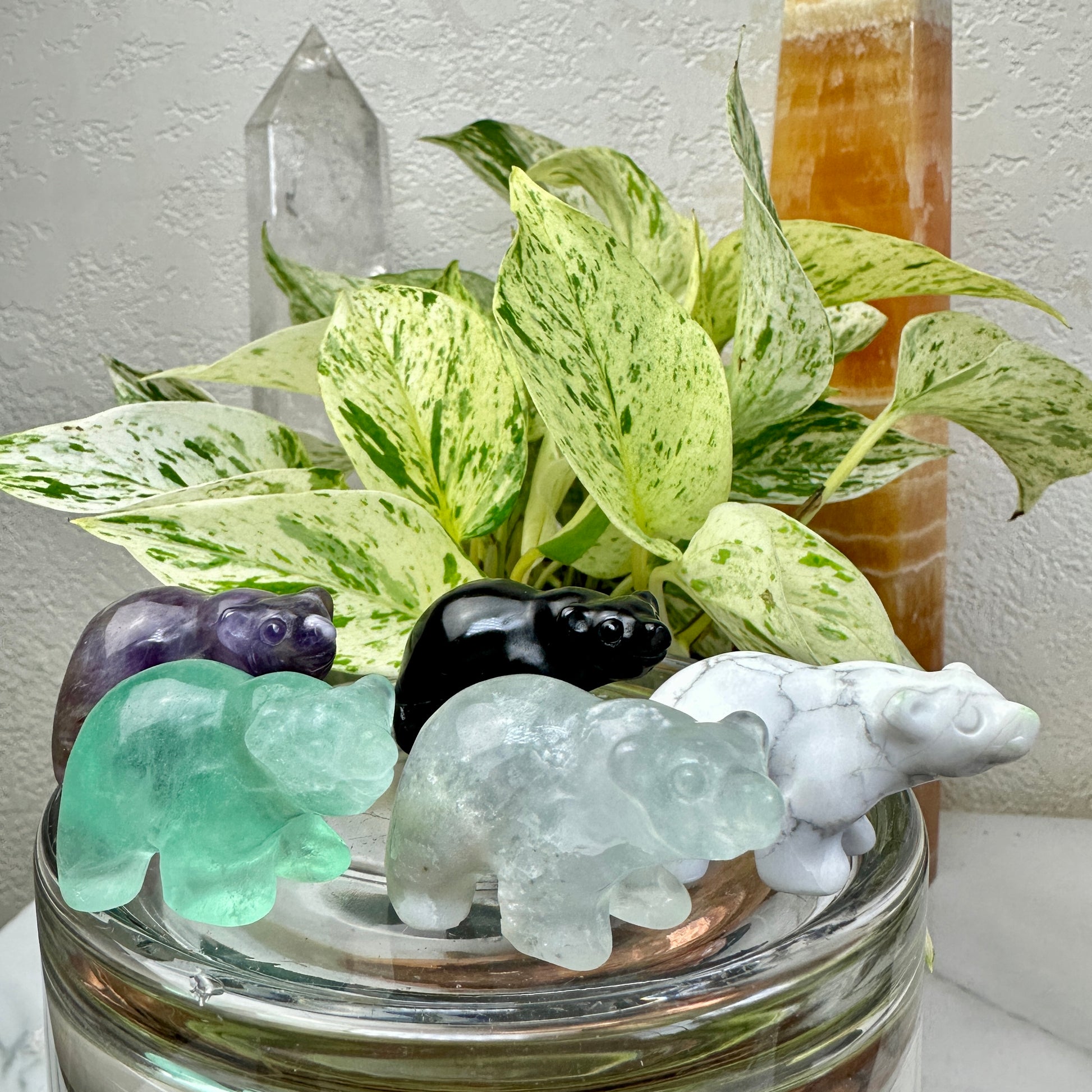 Crystal Bears - 1.7 inch - Katie's Mystic Crystals