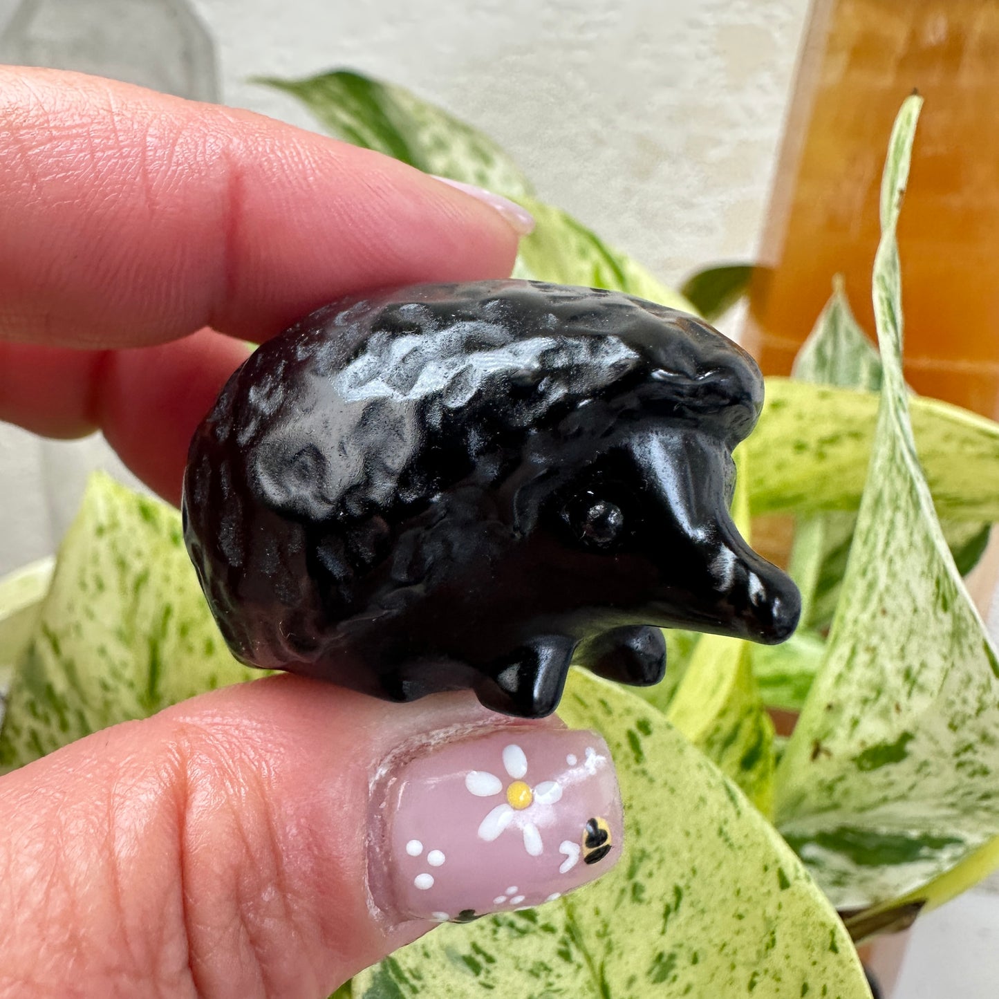 Crystal Hedgehogs - 1.6 inch L