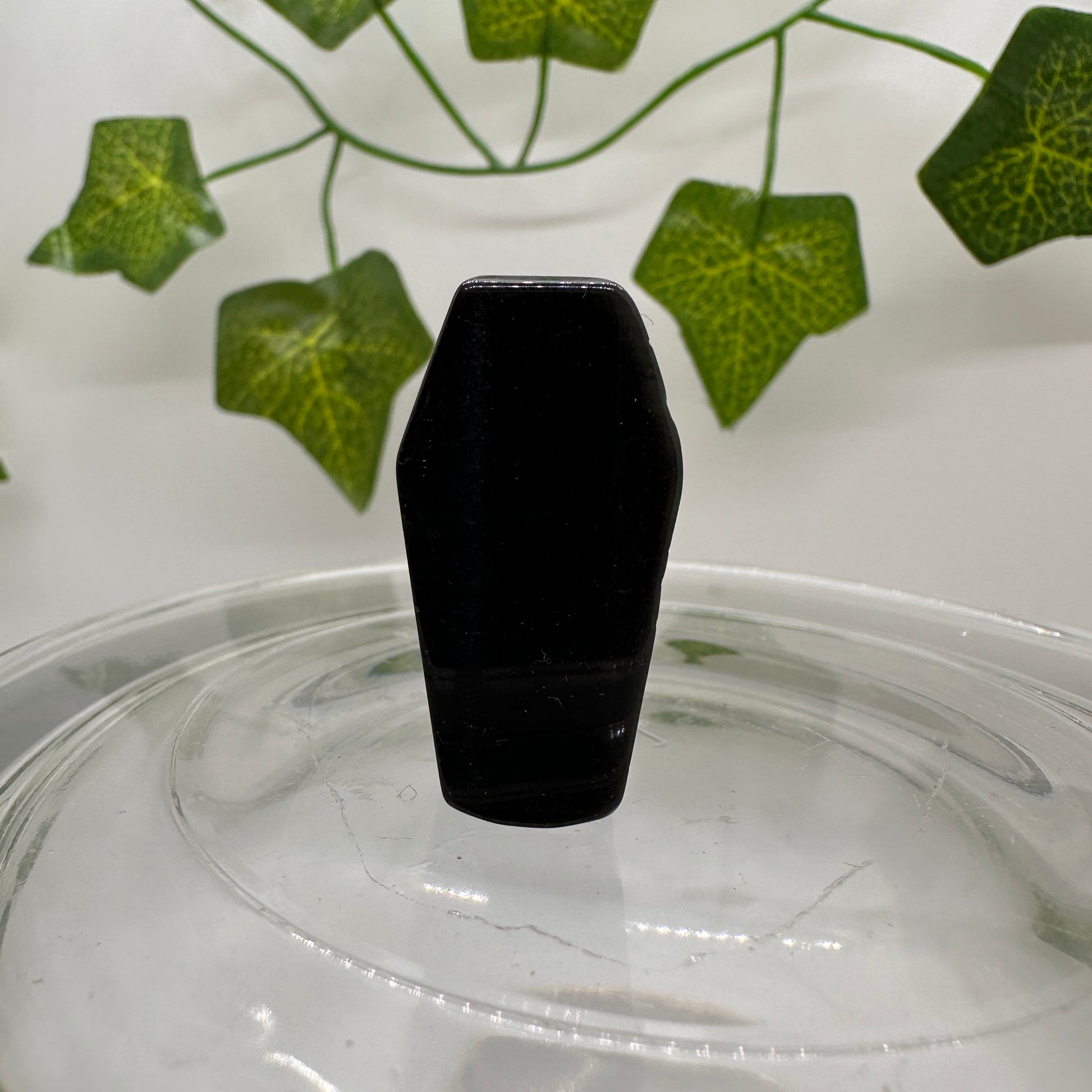 Small Black Obsidian Coffin - Katie's Mystic Crystals