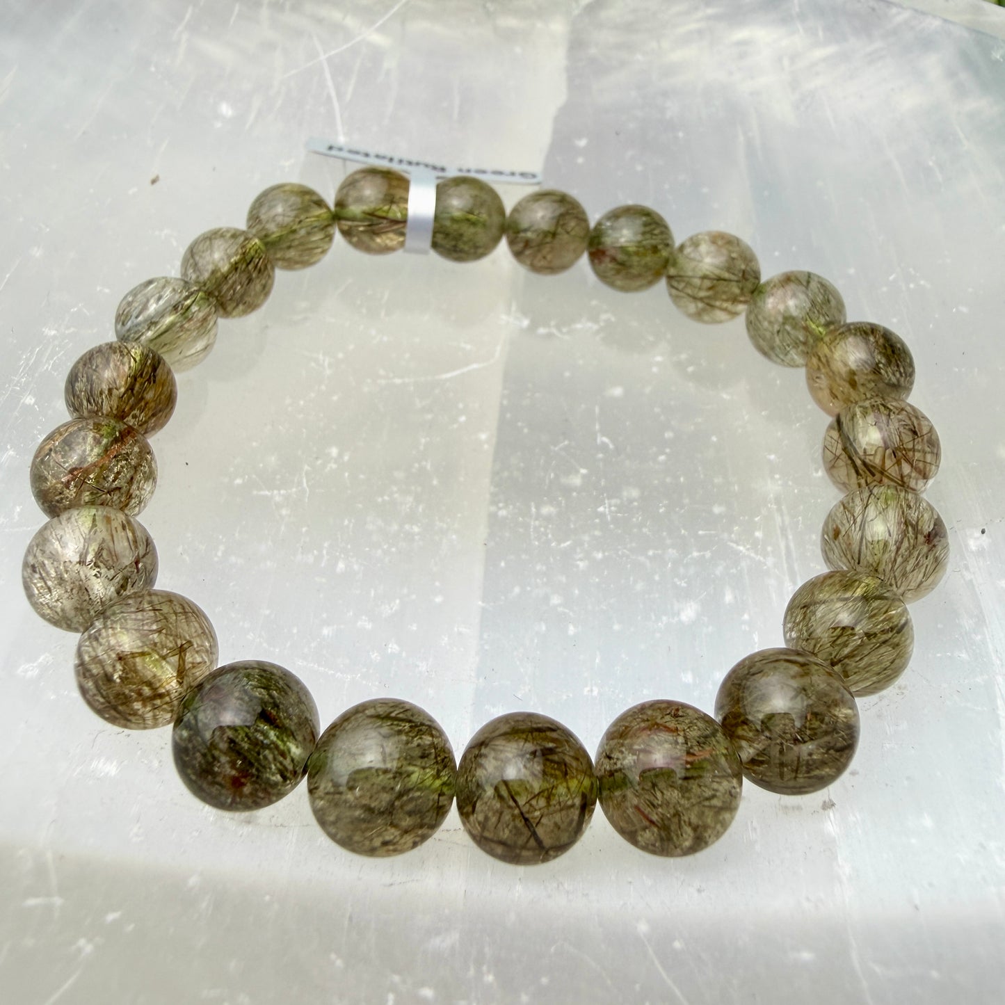 7–8mm Crystal Bead Bracelets – Genuine Gemstones