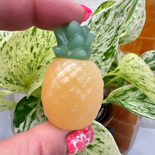 Crystal Pineapples - Calcite - Fluorite