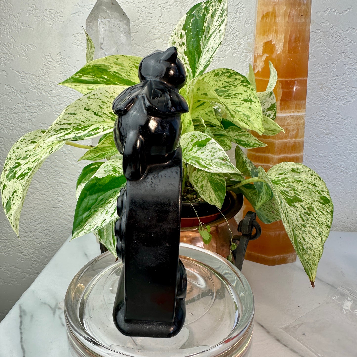 Crystal Cat Memorial Tombstone
Honor | Love | Memory