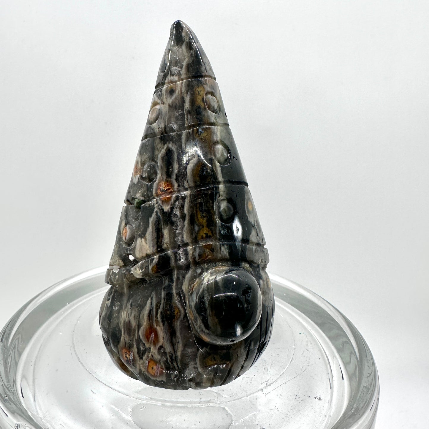 Large Crystal Gnomes - Moss Agate - Forest Jasper - Mookaite - Katie's Mystic Crystals