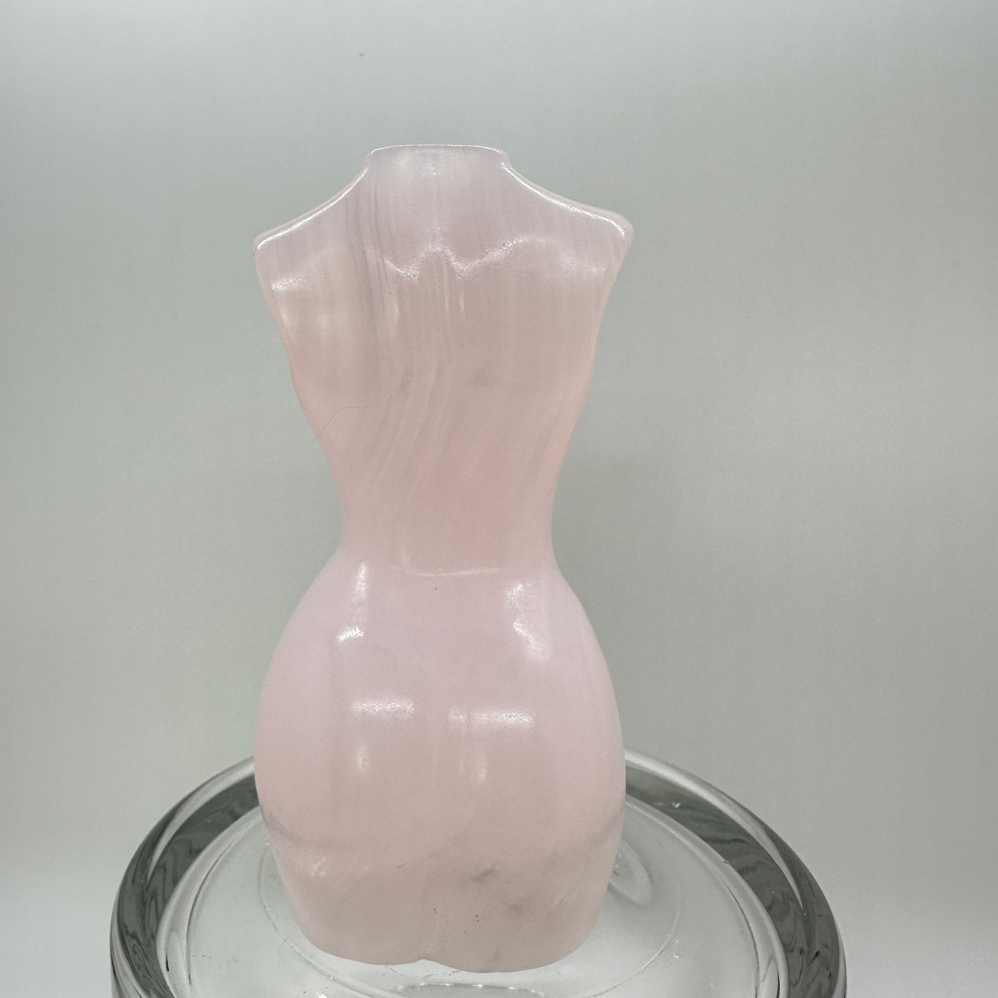 Large UV Reactive Mangano Calcite Goddess Body - Katie's Mystic Crystals