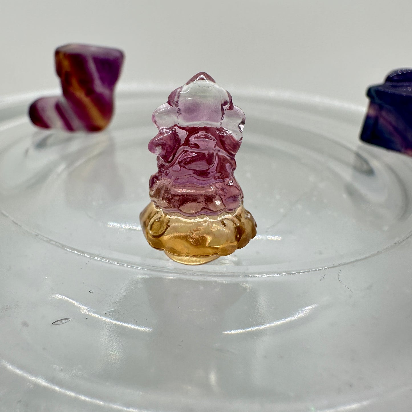 Mini Fluorite Holiday Carvings - Katie's Mystic Crystals