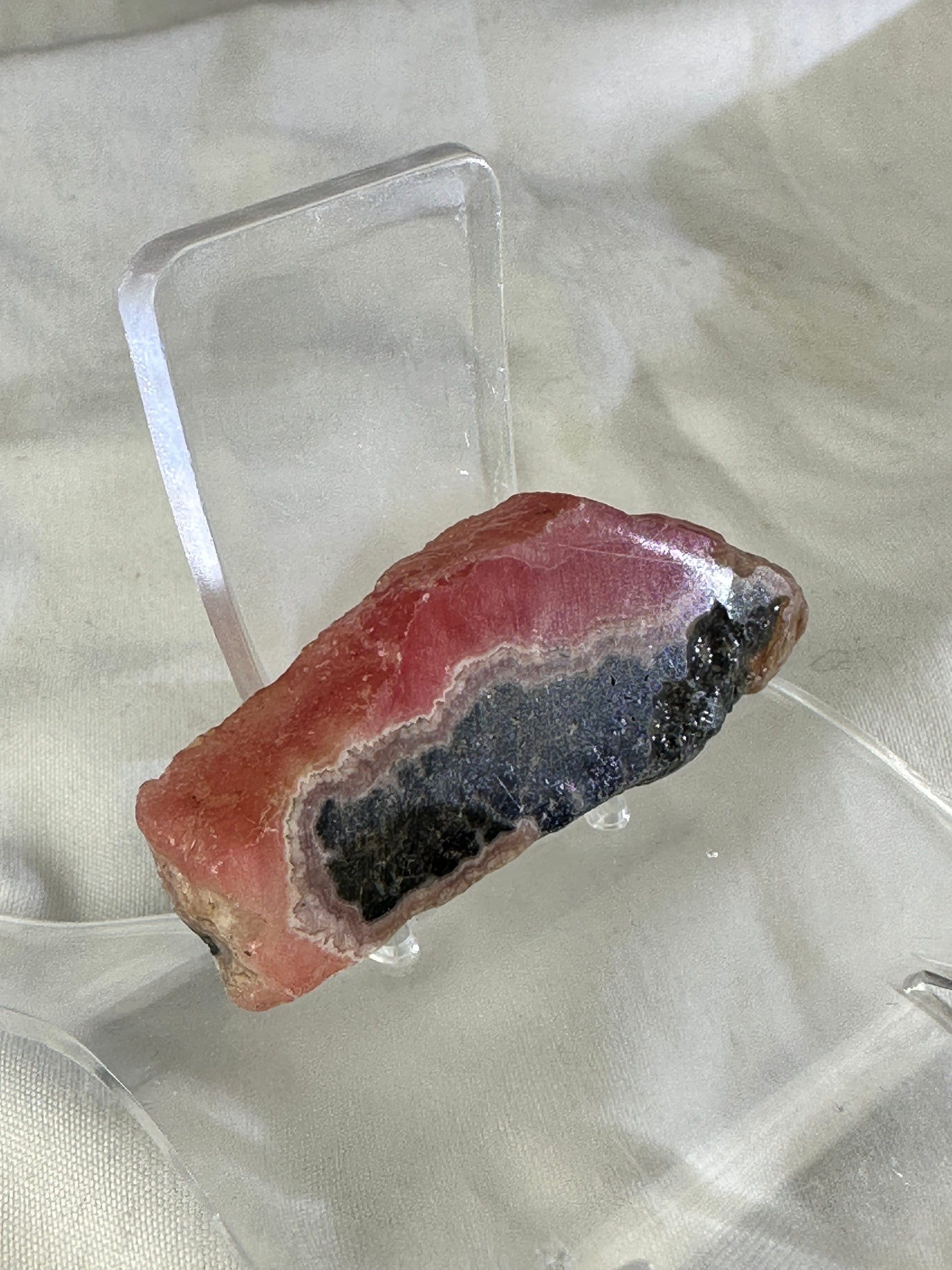 Rhodochrosite Small Slab (F) Pink Crystal, Rhodochrosite, Mom Gift, Healing Crystal, Gifts for Her, Rhodochrosite Stone, Unique Gift