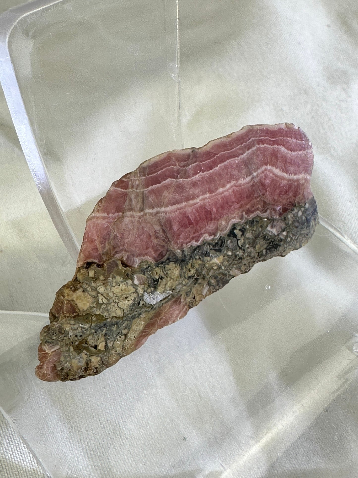 Rhodochrosite Small Slab (G) Pink Crystal, Rhodochrosite, Mom Gift, Healing Crystal, Gifts for Her, Rhodochrosite Stone, Unique Gift