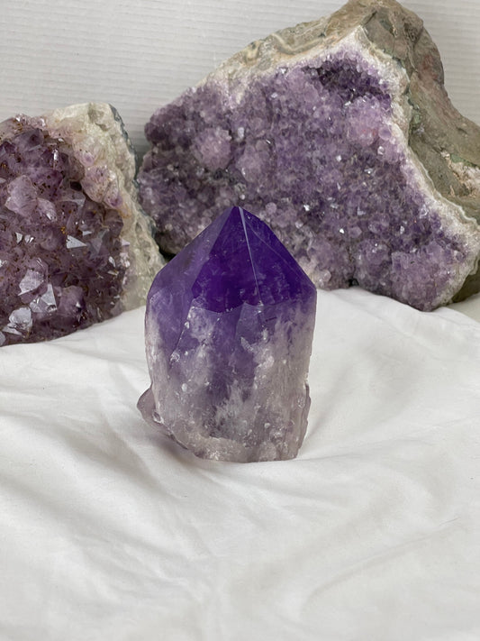 Large High-Quality Amethyst (A) Grape Jelly Amethyst, Amethyst Point, Amethyst Tooth, Amethyst Root, Large Amethyst, Statement Crystals,Gift