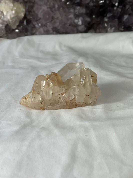 Stunning Clear Quartz Cluster (B) clarity, enhance, protection, energy - Katie's Mystic Crystals