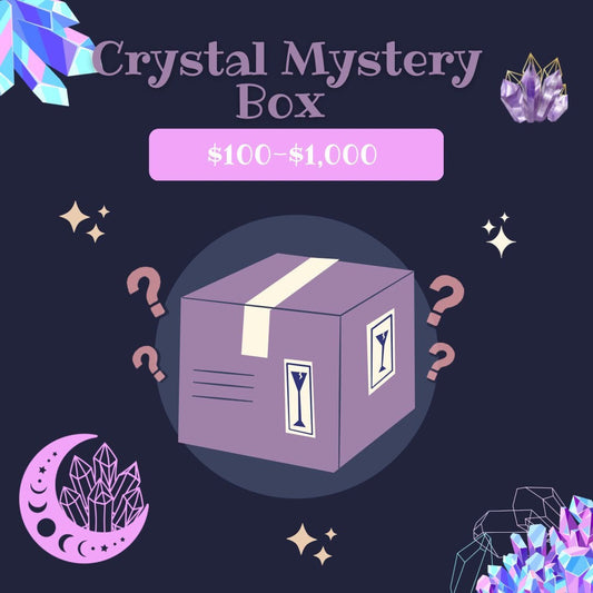 Crystal Mystery Box- Pick Your Size - Katie's Mystic Crystals