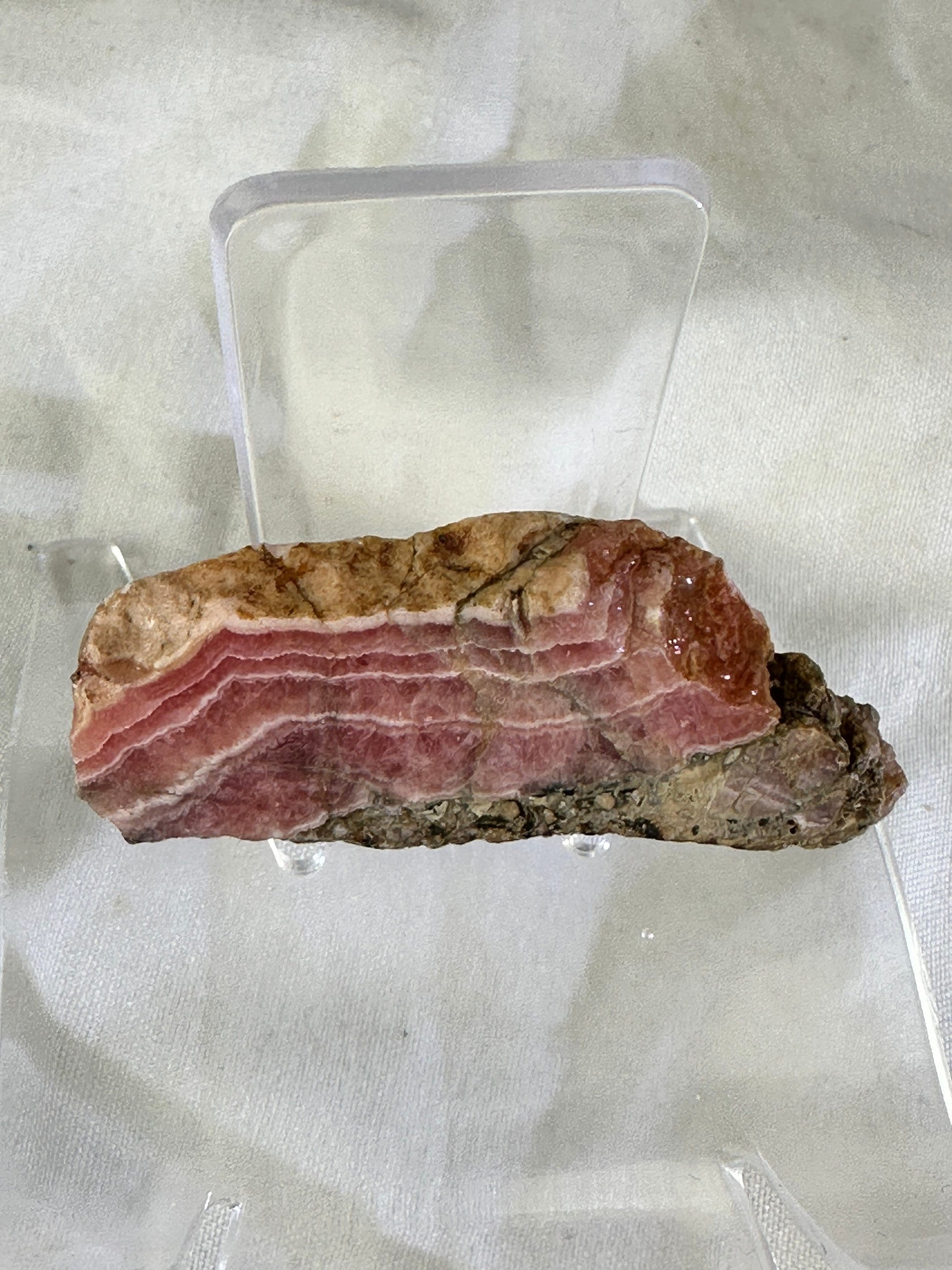 Rhodochrosite Small Slab (G) Pink Crystal, Rhodochrosite, Mom Gift, Healing Crystal, Gifts for Her, Rhodochrosite Stone, Unique Gift