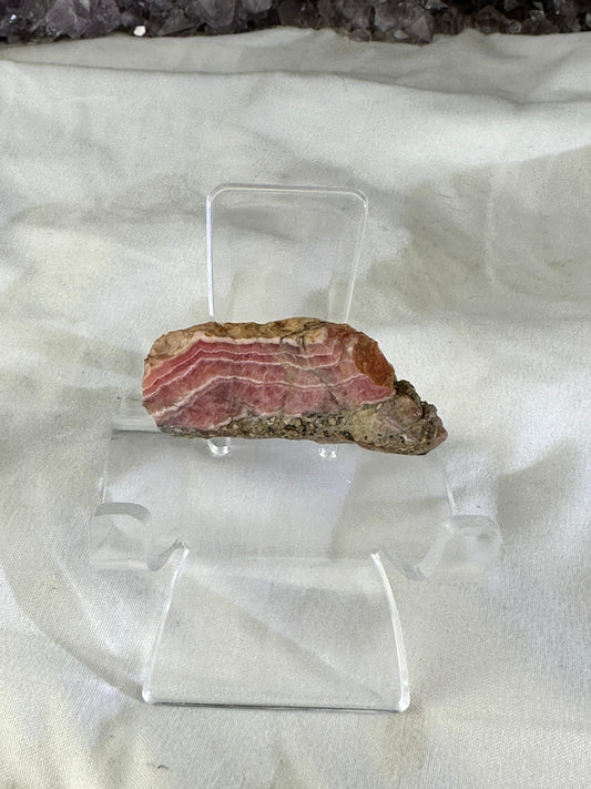 Rhodochrosite Small Slab (G) Pink Crystal, Rhodochrosite, Mom Gift, Healing Crystal, Gifts for Her, Rhodochrosite Stone, Unique Gift