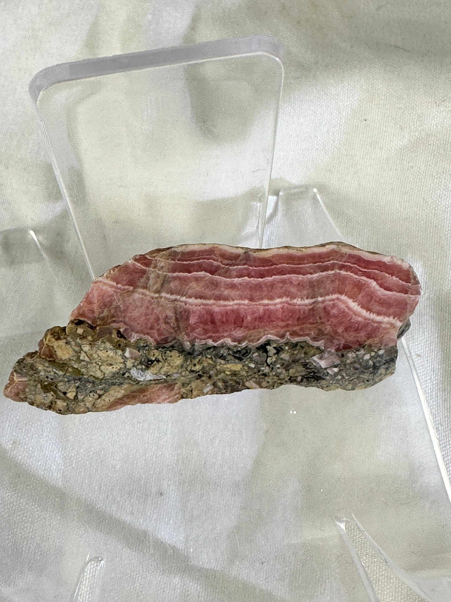 Rhodochrosite Small Slab (G) Pink Crystal, Rhodochrosite, Mom Gift, Healing Crystal, Gifts for Her, Rhodochrosite Stone, Unique Gift