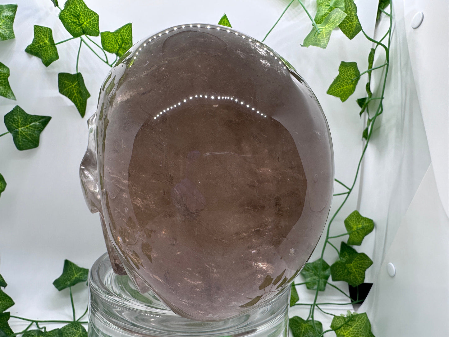 7lb High Quality Smoky Quartz Skull(A) Skull Decor, Natural Crystal Skull, Hand Carved Skull, Crystal Skull, Reiki Healing Statue collection