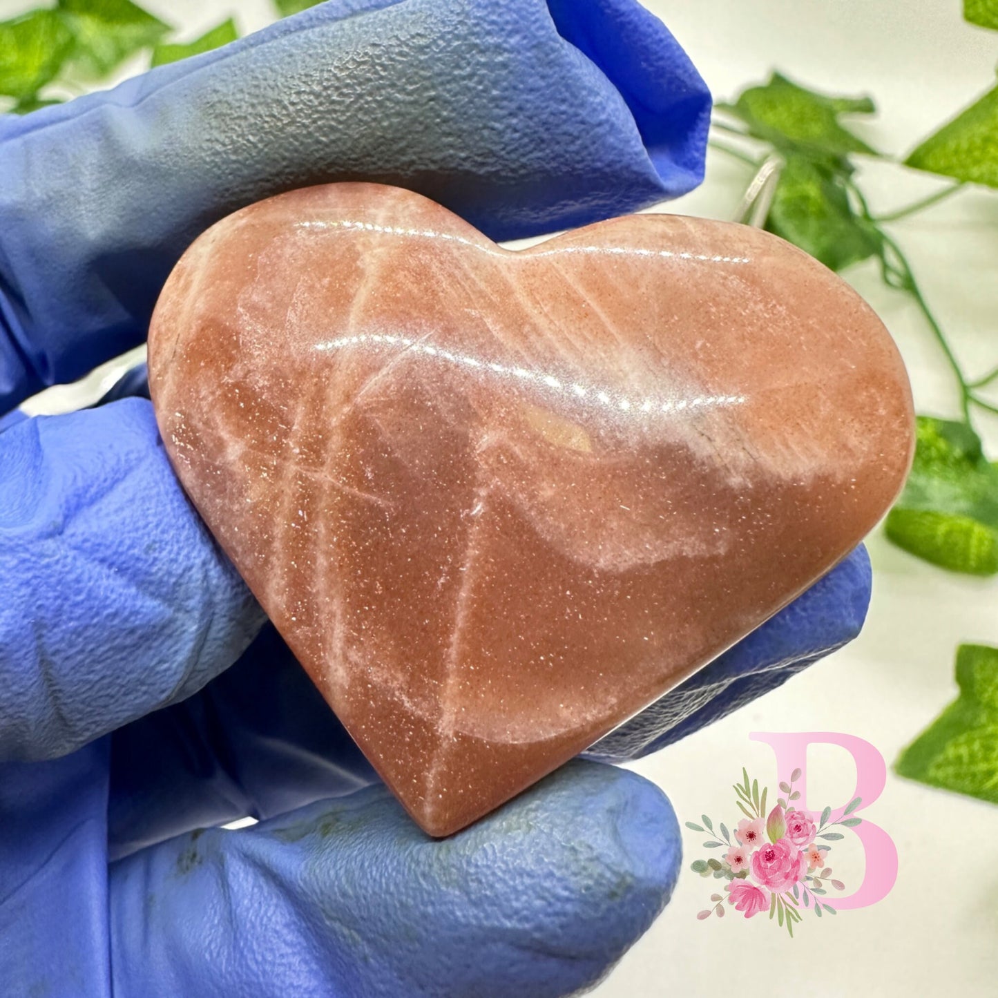 Sunstone Heart Carvings